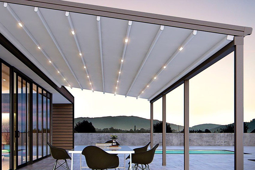 Awnings with Lights